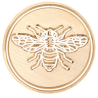 Metalinis vaško antspaudo motyvas "Bee"