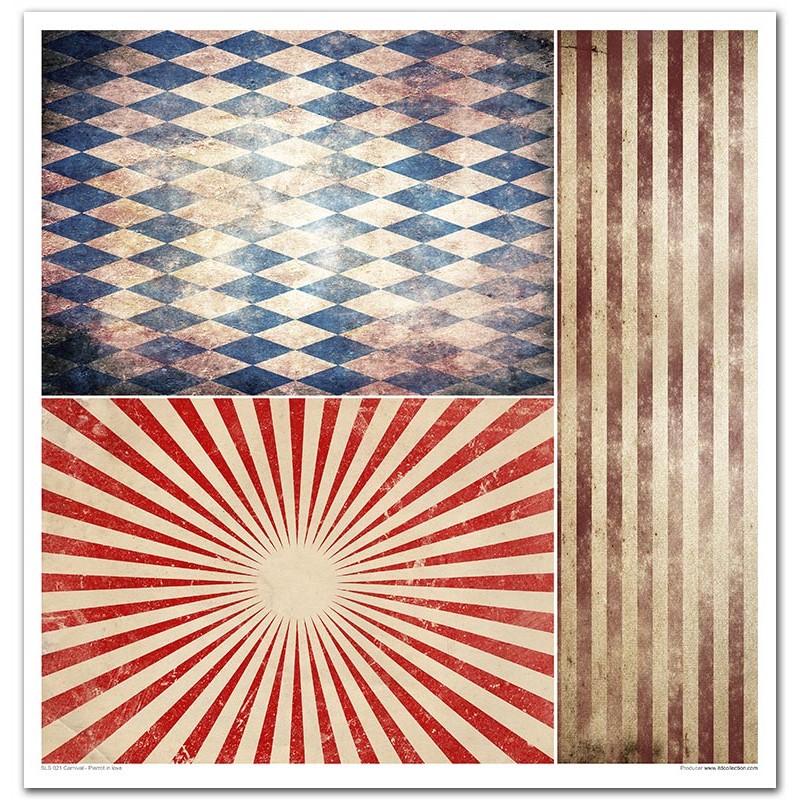 Popierius "ITD Collection: Carnival - Pierrot in love 10''