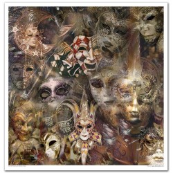 Popierius "ITD Collection: Carnival - Pierrot in love 11''