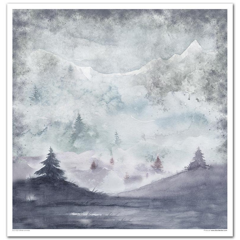 Popierius "ITD Collection: Winter animals 08''