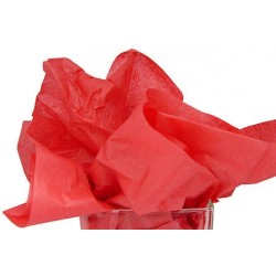Tissue šilko popierius "Raudona/Red", 10 vnt