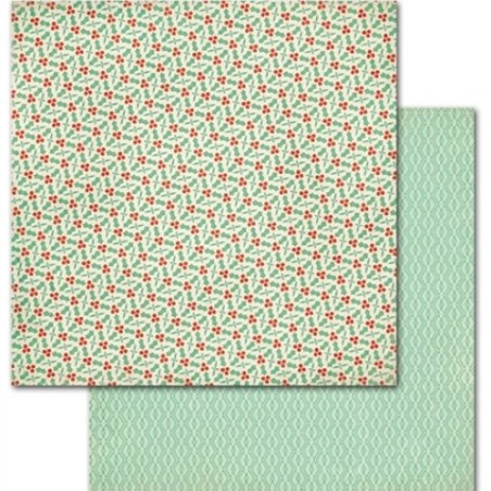 Popierius Basic Grey "25th & Pine: Holly Circle "