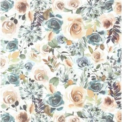 Popierius ScrapMir "Blue & Blush: envelopes" 20x20 cm
