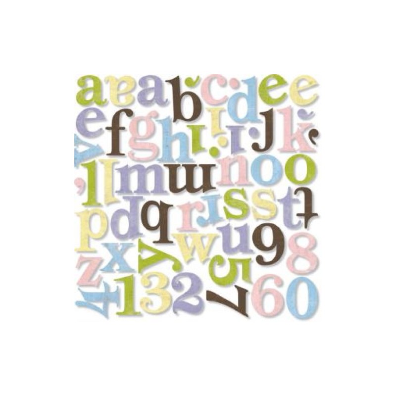 Raidynas "Basic Grey: Lilykate Mini Monograms"