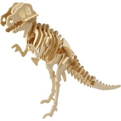 3D medinė dėlionė "Dinozauras"