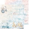 Dvipusis popierius "Frosty Sparking-04"