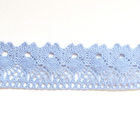 Nėrinių juostelė "Light blue", 1m