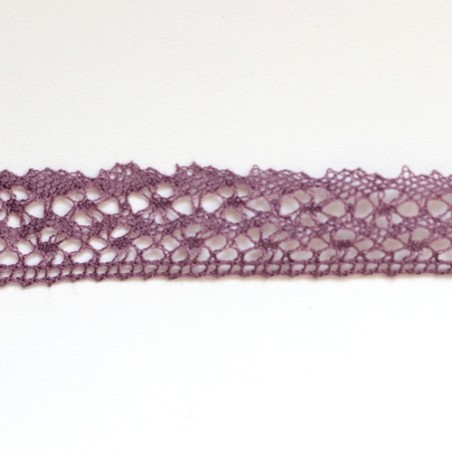Nėrinių juostelė "Eggplant", 1m