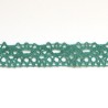 Nėrinių juostelė "Forest Green", 1m