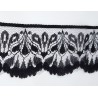 Nėrinių juostelė "Black", 1m
