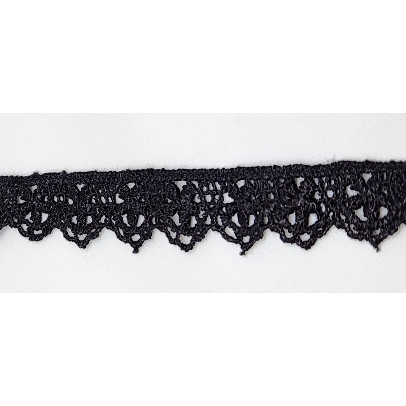 Nėrinių juostelė "Black", 1m