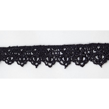 Nėrinių juostelė "Black", 1m