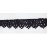 Nėrinių juostelė "Black", 1m