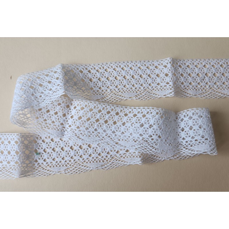 Nėrinių juostelė "White", 1,5m