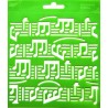 Plastikinis trafaretas "Music"