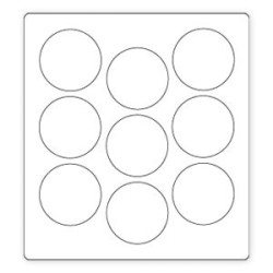 Kirtimo formelė Sizzix Bigz Die "Circles, 1 1/2"