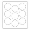 Kirtimo formelė Sizzix Bigz Die "Circles, 1 1/2"
