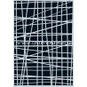 Plastikinis trafaretas A5 "Lines grid irregular"