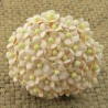 Popierinės gėlės "Miniature blossom Pale Peach", 20vnt.