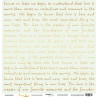 Vienpusis popierius "SM Every Day Gold:  Golden Script Mint"