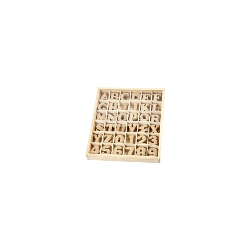MDF raidės dekoravimui 4cm