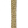 Natūralaus džiuto juostelė "Flat Natural 10mm", 1m