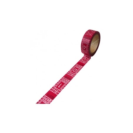 Lipni popierinė juostelė "Washi tape Calendar"