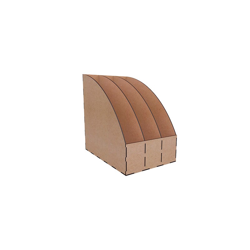 FDPO-012 Medinė (faniera) lentynėlė 30x30 cm, 3 skyriai