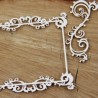 Kartoninė formelė "Fantasma: kvadratinis rėmelis su ornamentais" 3 vnt
