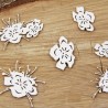Kartoninė formelė "Fern blooming: paparčio žiedai" 6 vnt