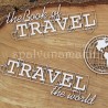 Kartoninė formelė "Travel the world: užrašų rinkinys"
