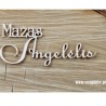 Kartoninė formelė " Užrašas: Mažas angelėlis"