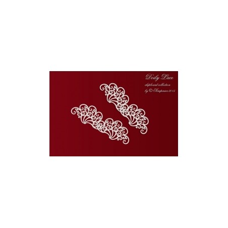 Kartoninė formelė "Doily Lace: Juosta 2" 2vnt