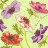 Servetėlė Nr.065 "Anemone Coronaria" 33x33cm