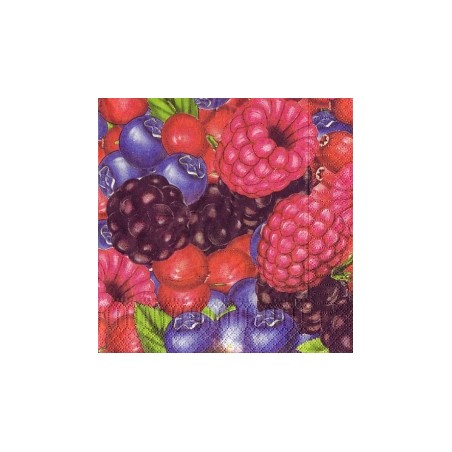 Servetėlė Nr.080 "Forest Berries" 33x33cm