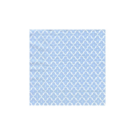 Servetėlė Nr.088 "Blue White Flowers" 33x33cm