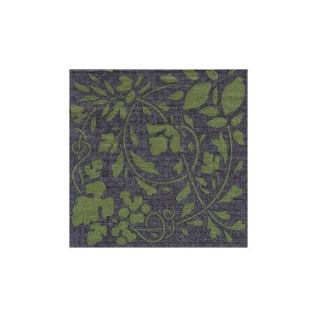 Servetėlė Nr.089 "Grey Green Ornament" 33x33cm