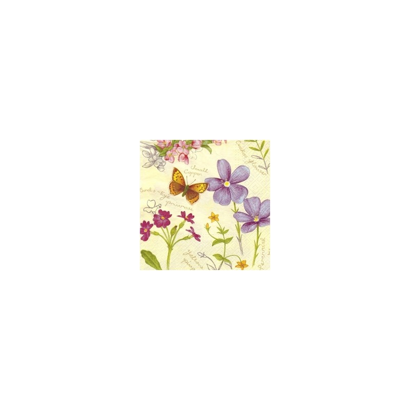 Servetėlė Nr.133 "Vintage flowers" 33x33cm