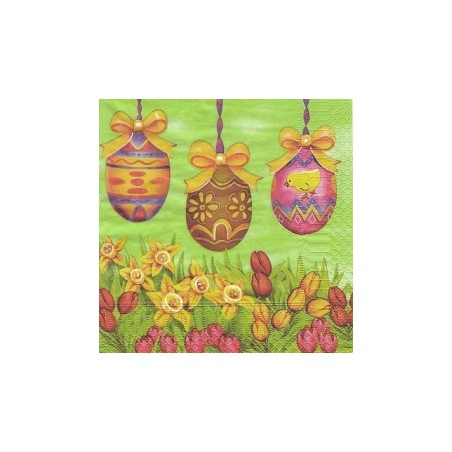 Servetėlė Nr.136 "Easter eggs" 33x33cm