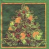 Servetėlė Nr.139 "Christmas tree orange" 33x33cm