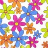 Servetėlė Nr.146 "Colourful flowers" 33x33cm