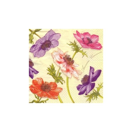 Servetėlė Nr.150 "Anemone Coronaria" 33x33cm