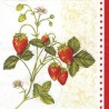 Servetėlė Nr.160 "Strawberries" 33x33cm