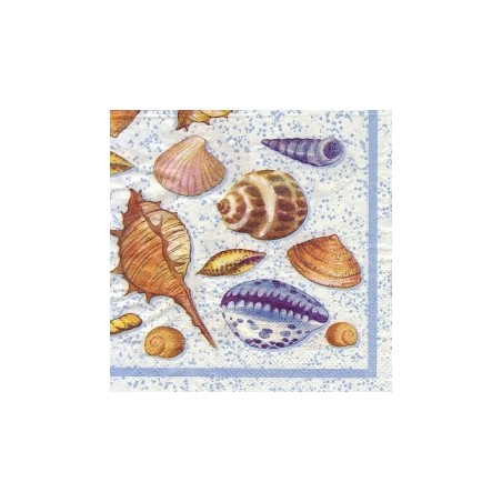 Servetėlė Nr.166 "Sea shells" 33x33cm