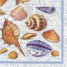 Servetėlė Nr.166 "Sea shells" 33x33cm