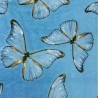 Servetėlė Nr.179 "Blue butterflies" 33x33cm
