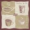 Servetėlė Nr.180 "Coffee" 33x33cm