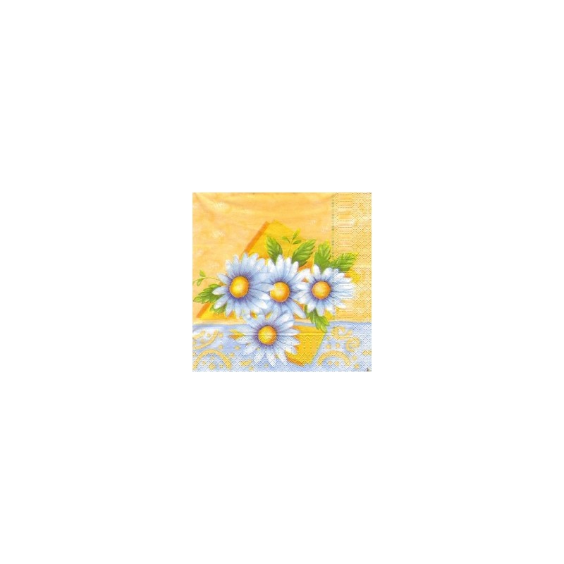 Servetėlė Nr.200 "Blue daisy" 33x33cm
